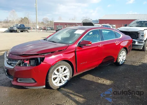 2017 Chevrolet Impala 1Lt from USA, damaged, VIN 2G1105S3XH9147512